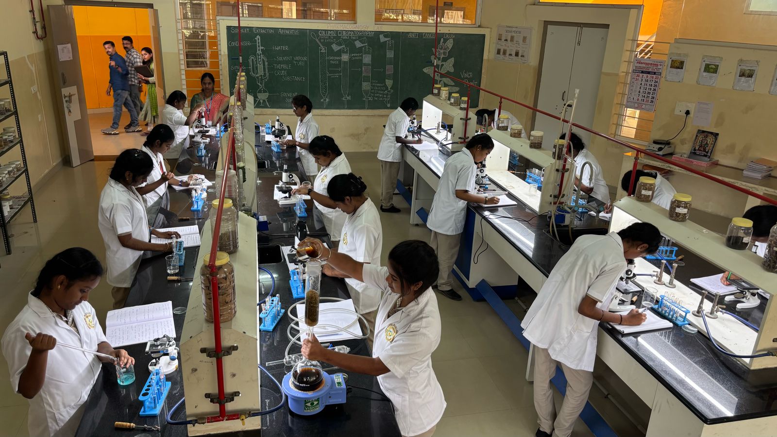Pharmacology practical session